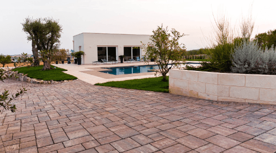 Cavi in terrazzi e giardini